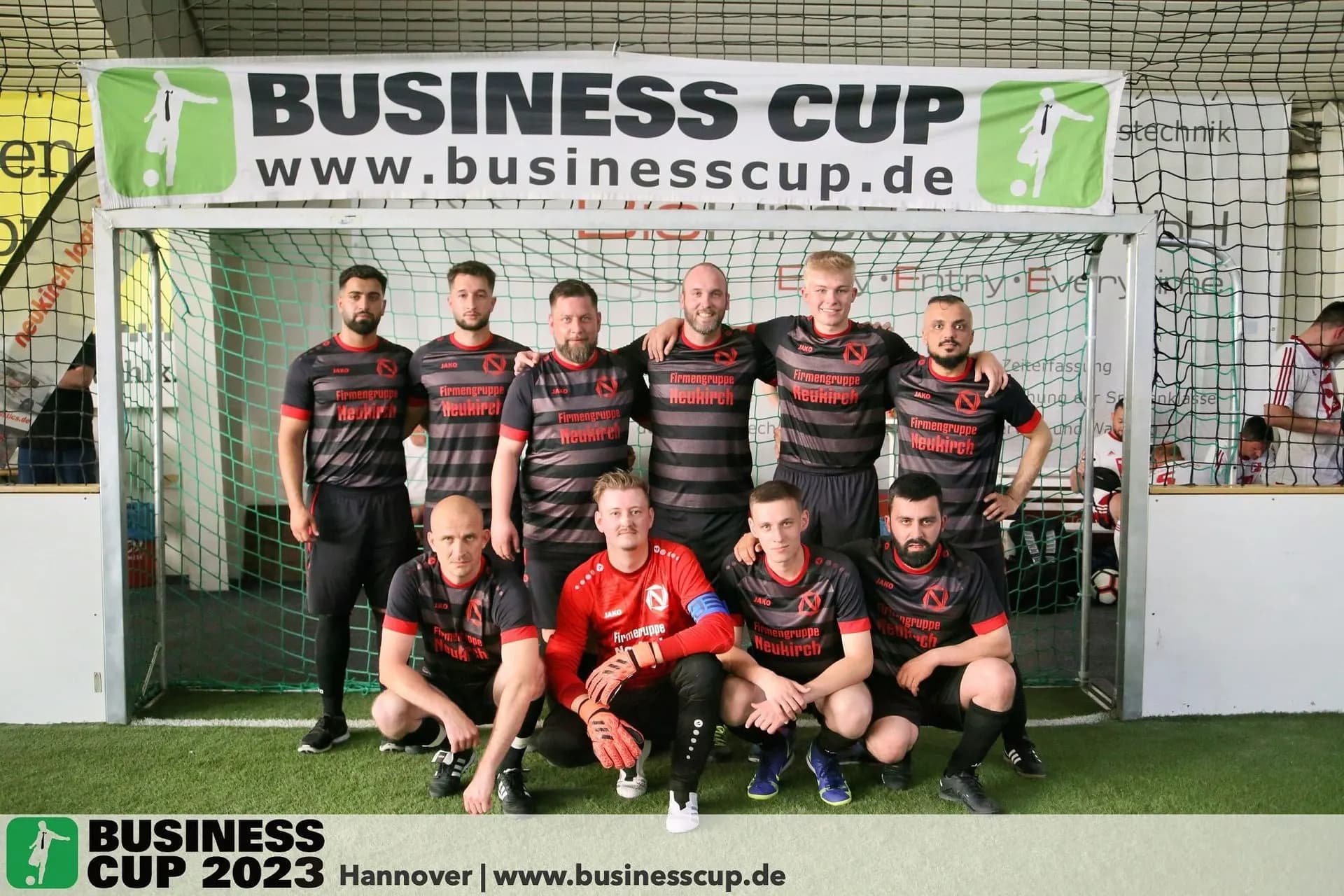 FC Neukirch Mannschaft beim Business Cup